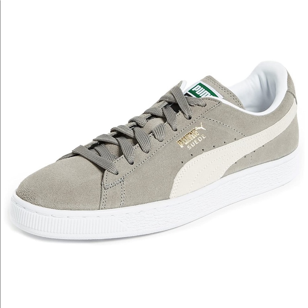 Brand new Puma grey suede classic + sneakers